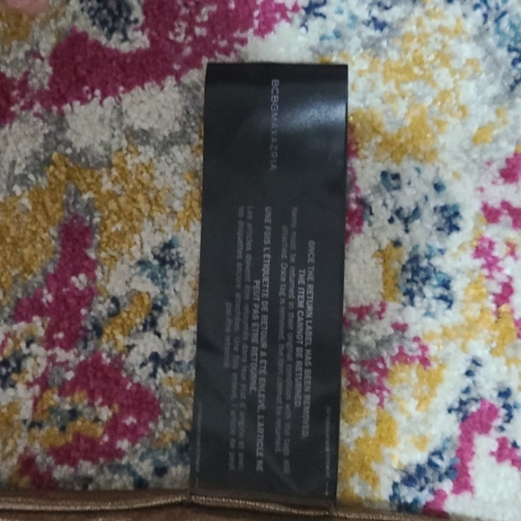 BCBG MAXAZRIA METALLIC COPPER DRESS - Picture 5 of 8